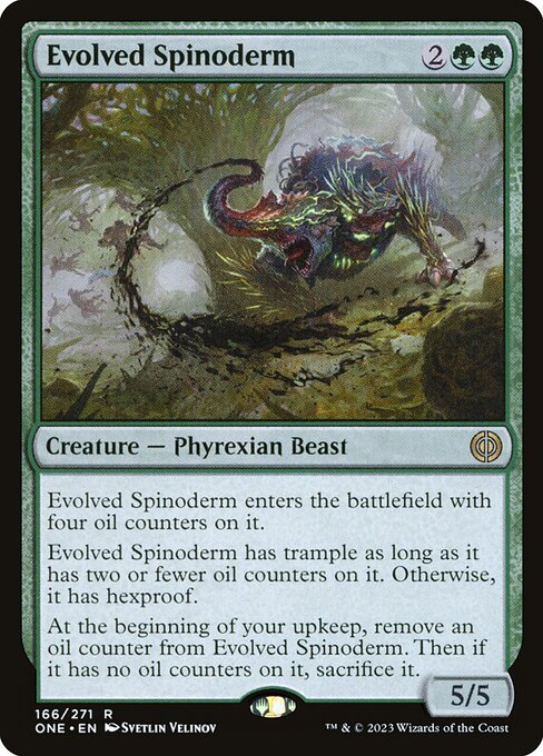 [Foil] ONE 166 Evolved Spinoderm R