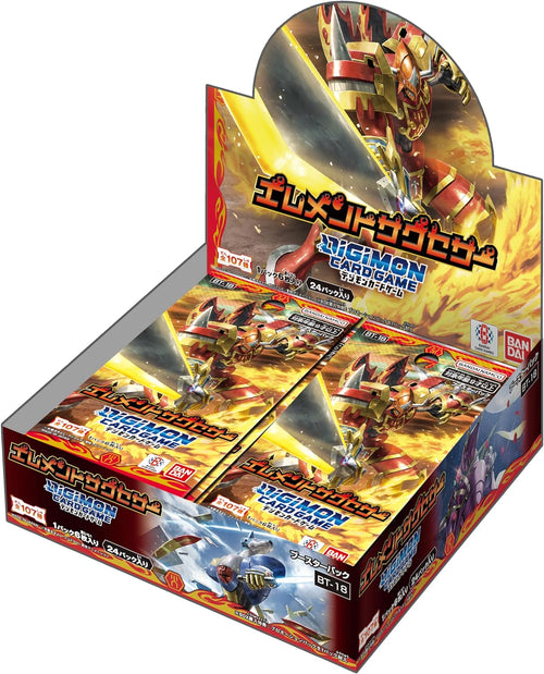 [BT-18]數碼暴龍TCG 補充包「エレメントサクセサー」