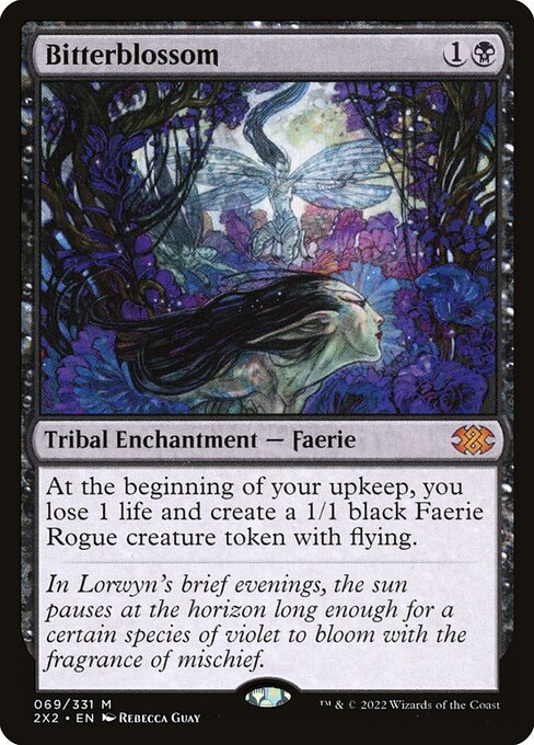 [Foil] 2X2 069 Bitterblossom M