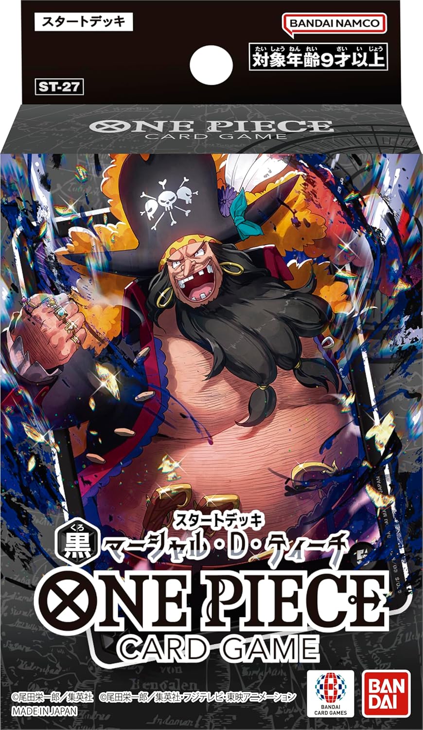 [ST-27] ONE PIECE CARD GAME 起始牌組「黒 マーシャル・D・ティーチ」