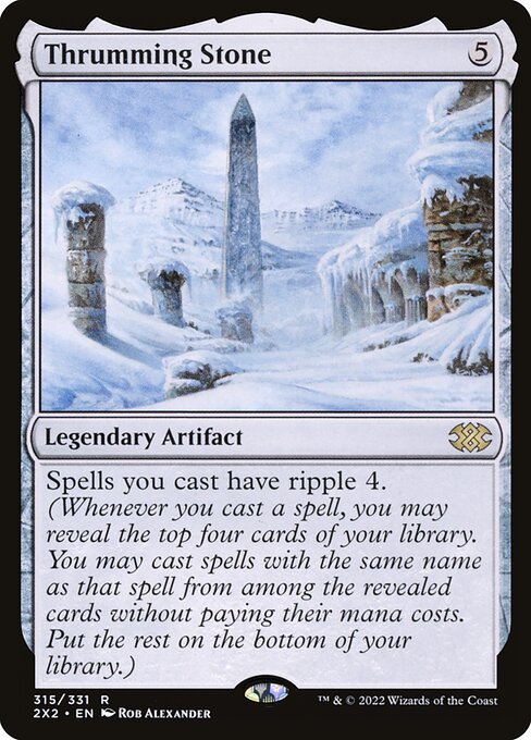 [Foil] 2X2 315 Thrumming Stone R
