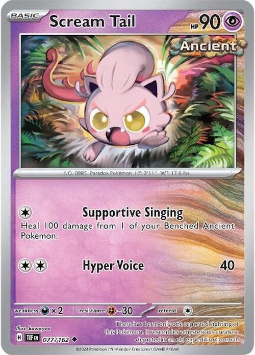 [Reverse Holo] TEF 077/162 Scream Tail U