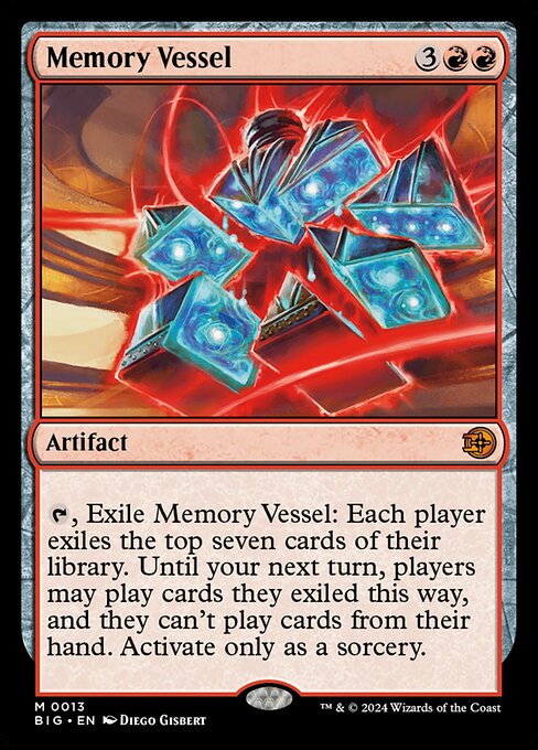 BIG 013 Memory Vessel M