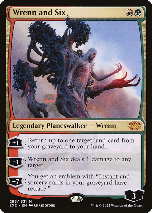 [Foil] 2X2 296 Wrenn and Six M