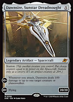 EOE 238 Dawnsire, Sunstar Dreadnought M
