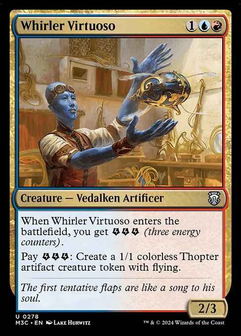 [Foil] M3C 278 Whirler Virtuoso (Ripple Foil) U