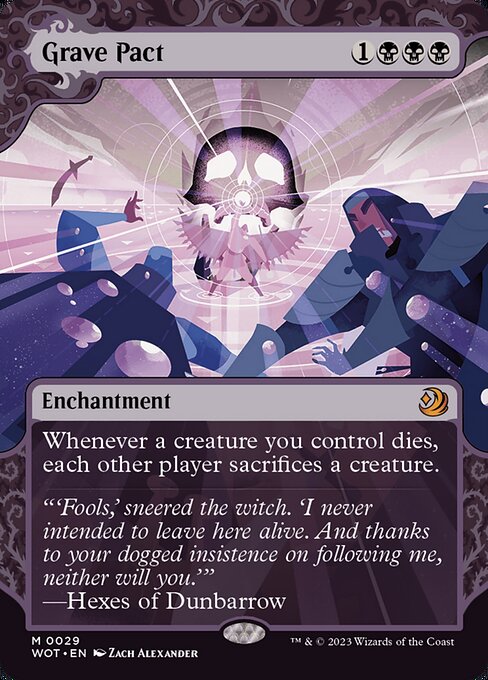 [Foil] WOT 029 Grave Pact (0029) M