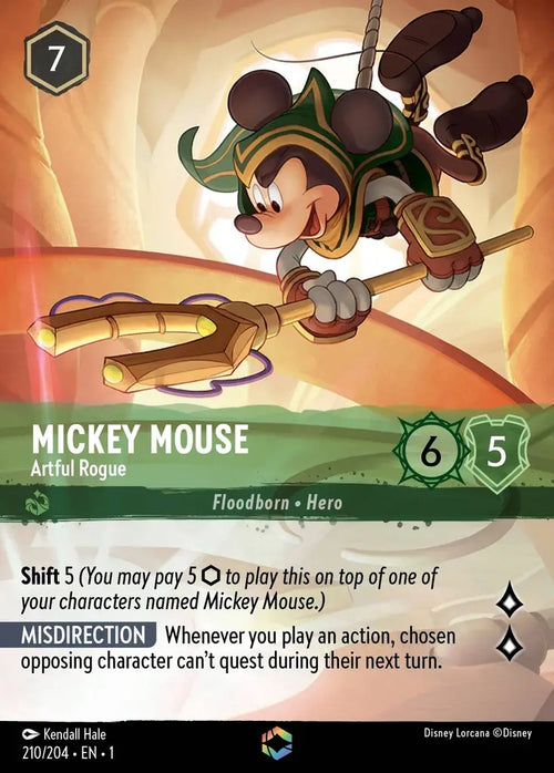 210/204·EN·1 Mickey Mouse - Artful Rogue E
