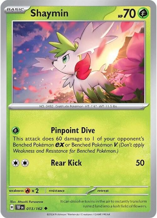 [Reverse Holo] TEF 013/162 Shaymin U