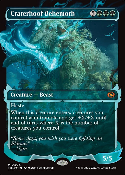[Foil] TDM 404 Craterhoof Behemoth (0404 - Ghostfire Showcase) M