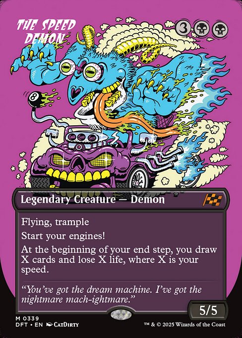 DFT 339 The Speed Demon (0339 - Borderless) M