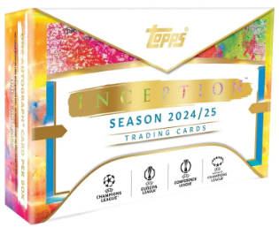 2024-25 Topps Inception Soccer UCC - Hobby Box