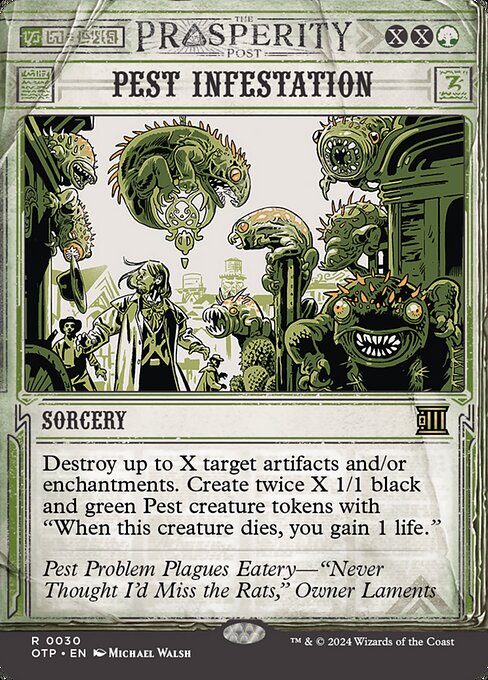 OTP 030 Pest Infestation (0030 - Showcase) R