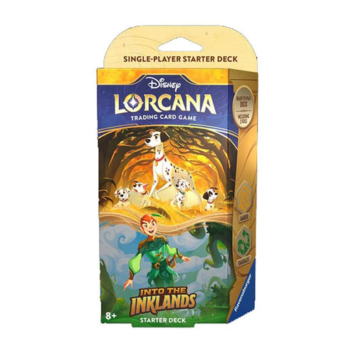 Disney Lorcana TCG 英文版 Into the Inklands Starter Deck Dogged and Dynamic