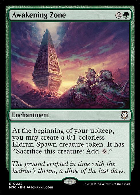 [Foil] M3C 222 Awakening Zone (Ripple Foil) R