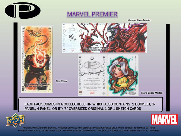 2023 Upper Deck Marvel Premier Trading Cards Hobby Box - 皇巢卡店 Beehive Trading Card Shop