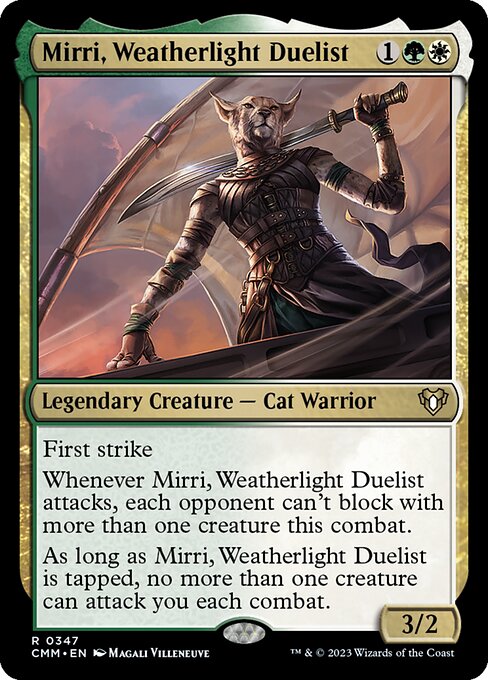CMM 347 Mirri, Weatherlight Duelist R