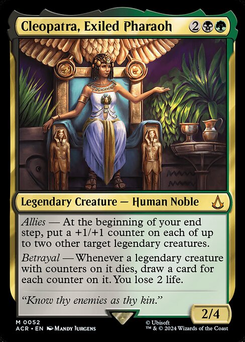 ACR 052 Cleopatra, Exiled Pharaoh M