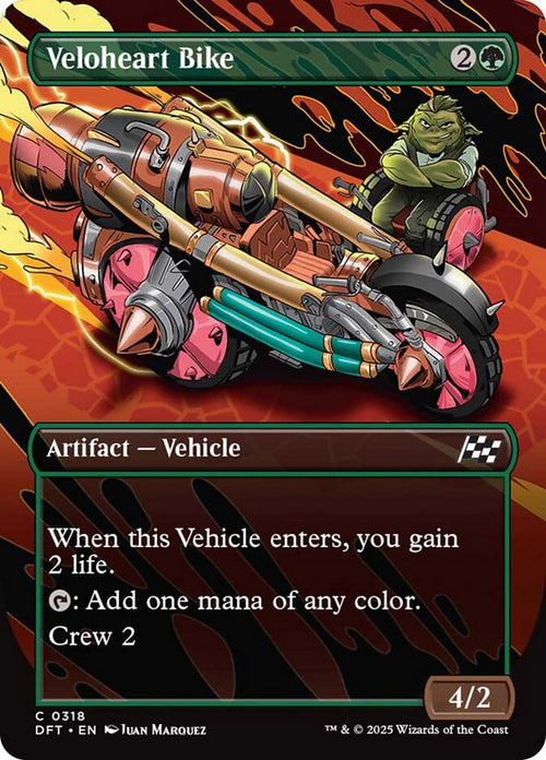 [Foil] DFT 318 Veloheart Bike (0318 - Borderless) C