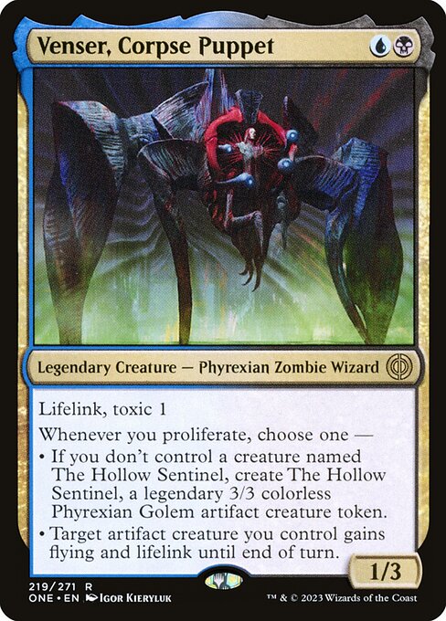 [Foil] ONE 219 Venser, Corpse Puppet R