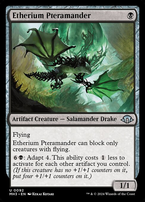 MH3 092 Etherium Pteramander U