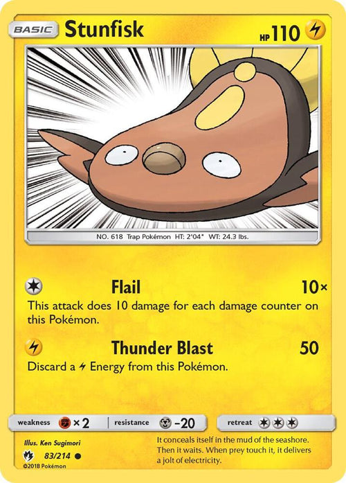 SM8 083/214 Stunfisk C