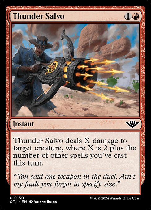 OTJ 150 Thunder Salvo C