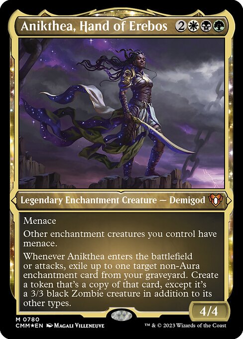 [Foil Etched] CMM 780 Anikthea, Hand of Erebos (Foil Etched Display Commander - Not Tournament Legal) M