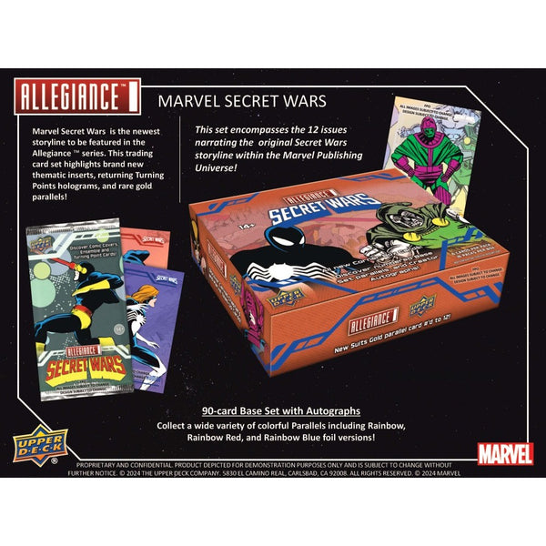2024 Upper Deck Marvel Allegiance: Secret Wars Trading Cards - 皇巢卡店 Beehive Trading Card Shop