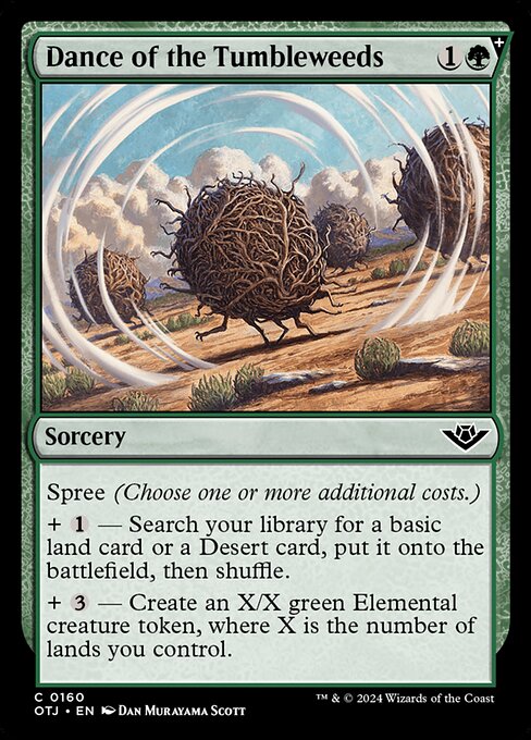 [Foil] OTJ 160 Dance of the Tumbleweeds C