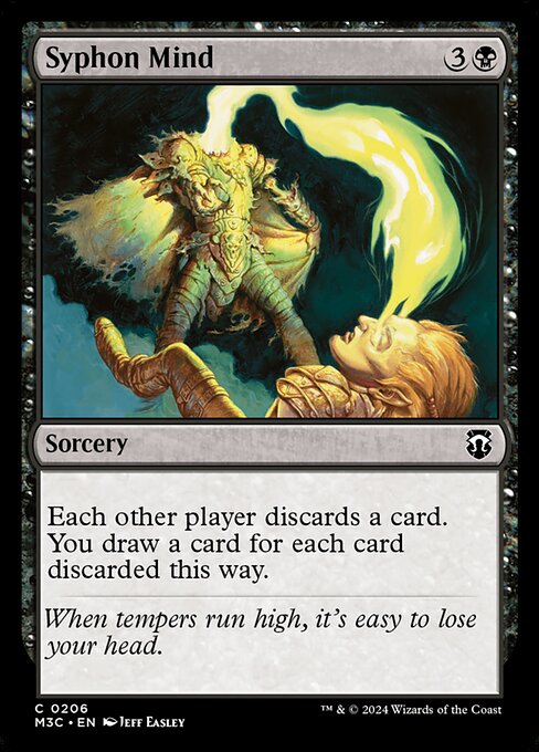 [Foil] M3C 206 Syphon Mind (Ripple Foil) C