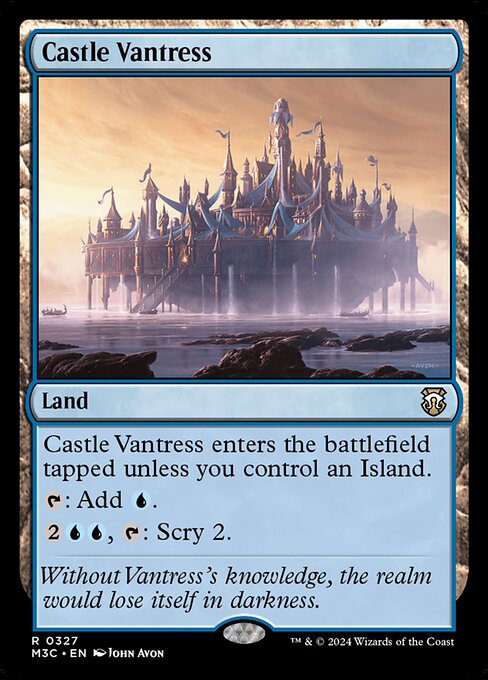 [Foil] M3C 327 Castle Vantress (Ripple Foil) R