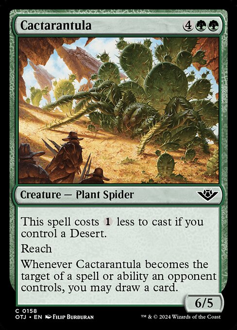 OTJ 158 Cactarantula C