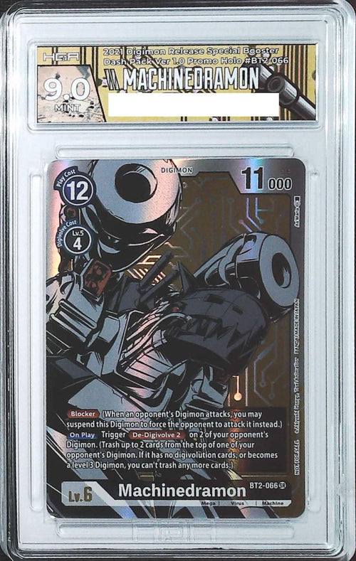 [HGA 9] 2021 Digimon Dash Pack Ver 1.0 Promo BT2-066 Machinedramon SR-Holo