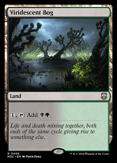 [Foil] M3C 406 Viridescent Bog (Ripple Foil) R