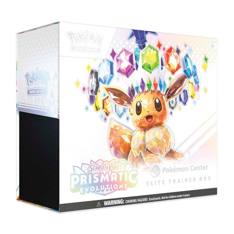 (預訂)Pokemon TCG 美版 Scarlet & Violet SV8.5「Prismatic Evolutions」Elite Trainer Box - 皇巢卡店 Beehive Trading Card Shop