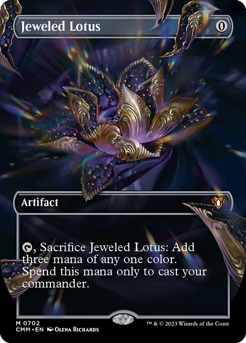 CMM 702 Jeweled Lotus (Borderless) M