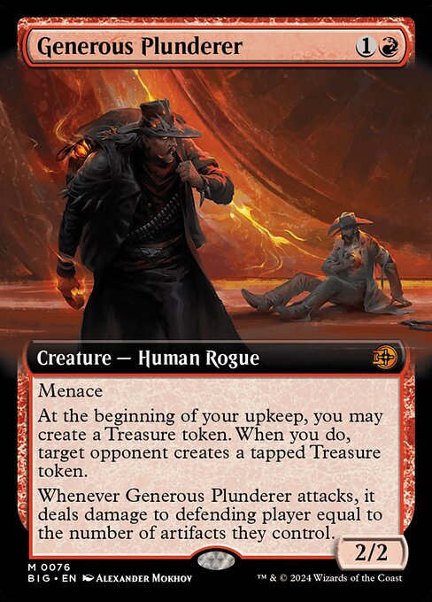 BIG 076 Generous Plunderer (0076 - Extended Art) M