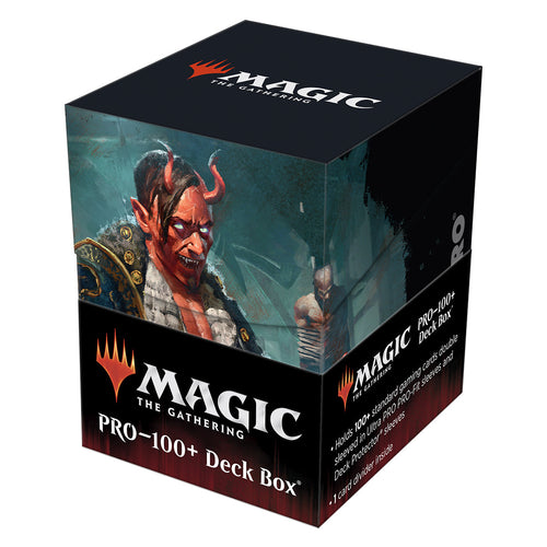Ultra Pro Magic: The Gathering Kaldheim: Tibalt, Cosmic Impostor PRO 100+ Deck Box