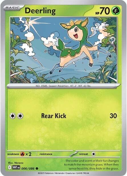 WHT 006/086 Deerling C
