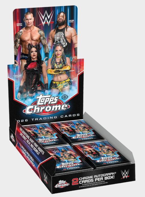 2026 Topps Chrome WWE - Hobby Box