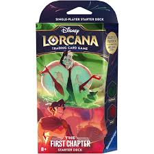 Disney Lorcana TCG 英文版 The First Chapter Starter Deck Daring and Deception