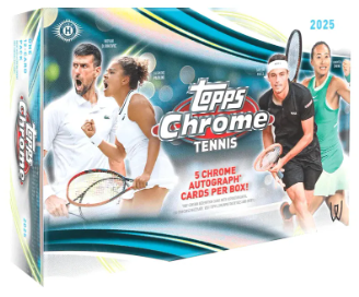 2025 Topps Chrome Tennis Breaker's Delight Box