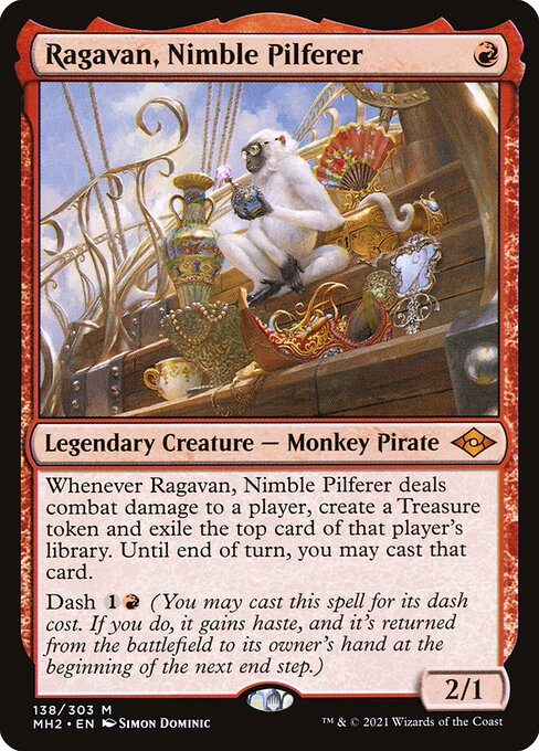 [Foil] MH2 138 Ragavan, Nimble Pilferer M