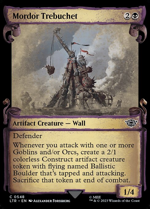 LTR 548 Mordor Trebuchet (0548 - Scroll Showcase) C