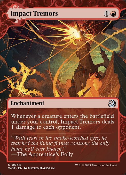 [Foil] WOT 044 Impact Tremors (0044) U