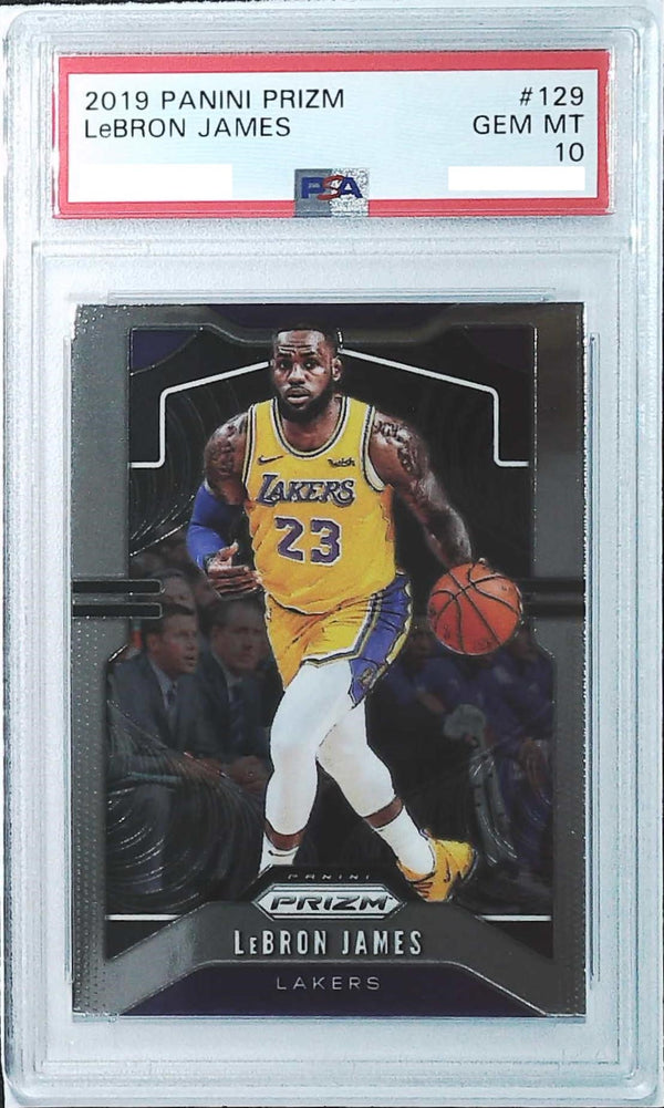 PSA10] 2019 PANINI PRIZM 129 LeBron James - 皇巢卡店Beehive