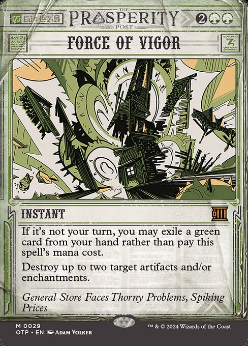 OTP 029 Force of Vigor (0029 - Showcase) M