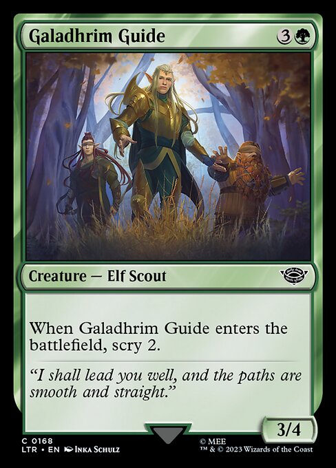 [Foil] LTR 168 Galadhrim Guide C