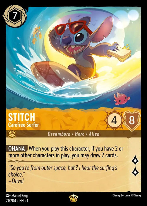 21/204·EN·1 Stitch - Carefree Surfer L